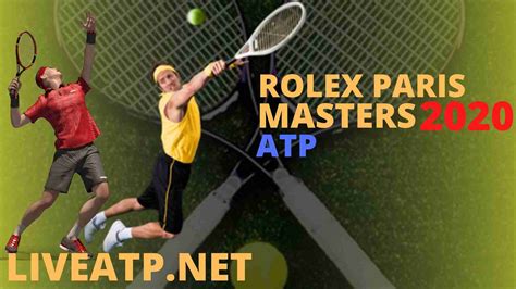 rolex masters paris 2020|tennis paris masters live stream.